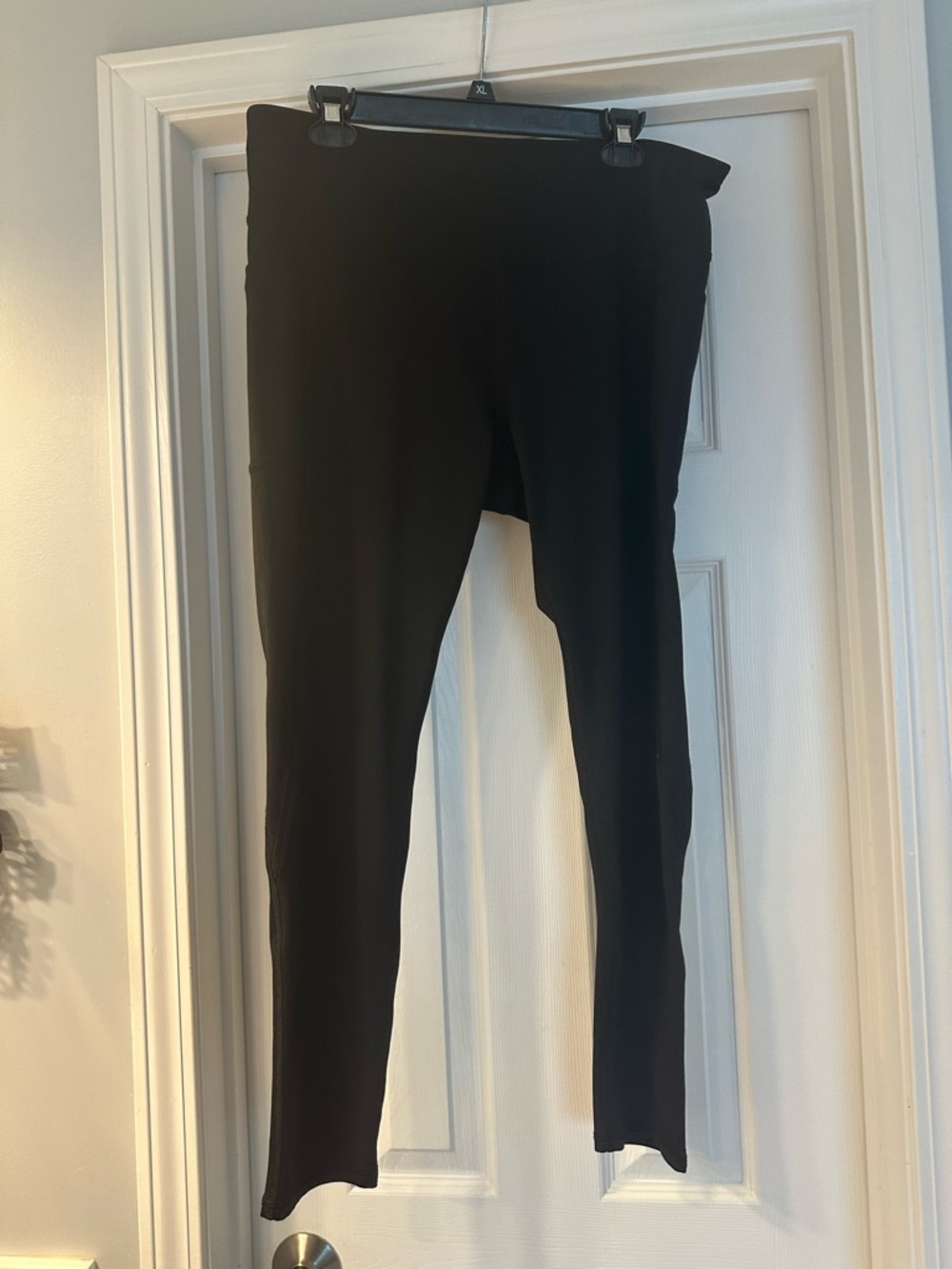 DSG Black Leggings with White Logo
